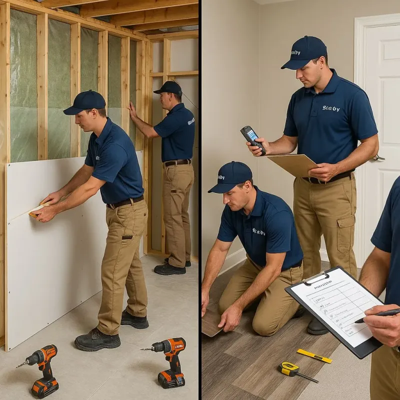 Repairs and Reconstruction process in Palm Valley, TX